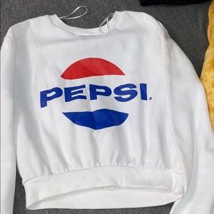 Crop top sweater, never worn. Size: Small